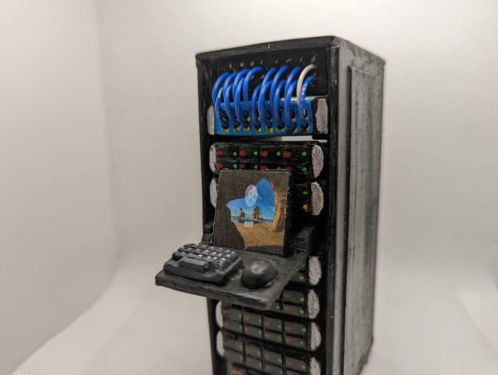 Mini Server Rack Model Handmade Etsy Canada
