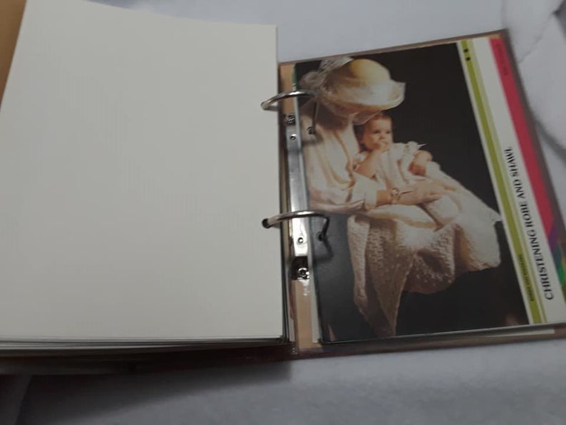 Simply Beautiful Knitting Vintage Pattern Collection Binder 1986