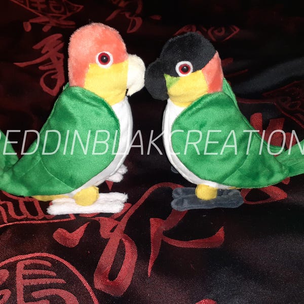 Peluche caïque sur mesure