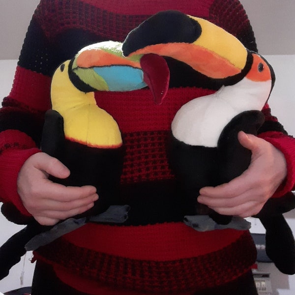 Handmade LifeSize Large Toucan plush(any kind)