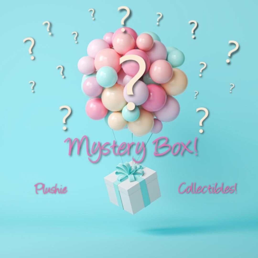 Plush Mystery Box/favorite Plushie Surprises Etsy