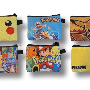 Pokémon Coin Bag/Change Pouch/Anime Coin Purse