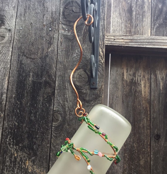 Upcycled Wine Bottle Hummingbird Feeder Etsy