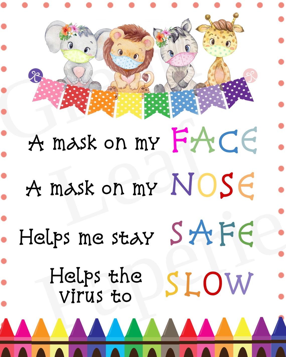 4 EDITABLE Class Mask Rules & Poem Poster Templates 8x10 Etsy UK