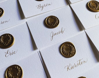 Wax Seal Place Card