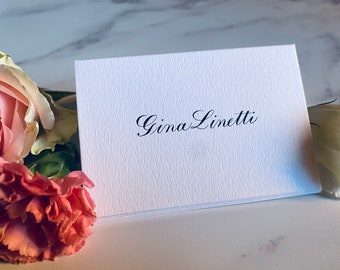 Handwritten Place Cards