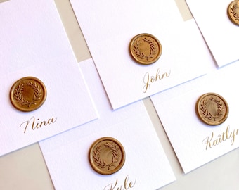 Wax Seal Place Card