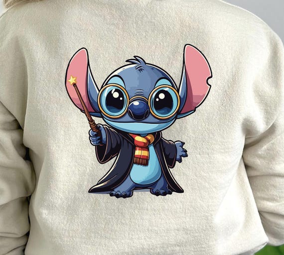 Cute stitch halloween Harry Potter digital design PNG