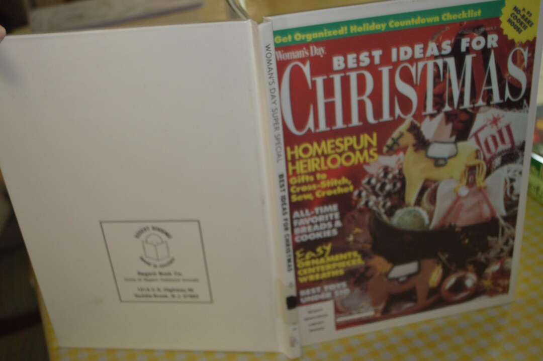 Woman's Day Best Ideas for Christmas HB Library Binding 1993 Etsy