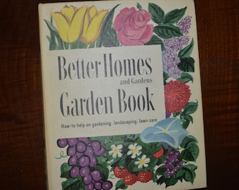 Vintage Better Homes and Gardens Garden Book 1954