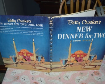 Vintage Betty Crocker's New Dinner For Two 1964