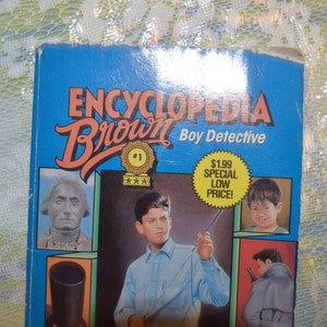 Encyclopedia Brown Boy Detective by Donald J. Sobol 1995 ex lib