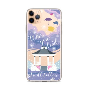Where You Lead “Winter Edition” -  iPhone 13, 13 mini,  12, 12 Pro, 12 Pro Max, 12 mini, iPhone SE, 8, 8 Plus , X / XS XS Max Phone Cases