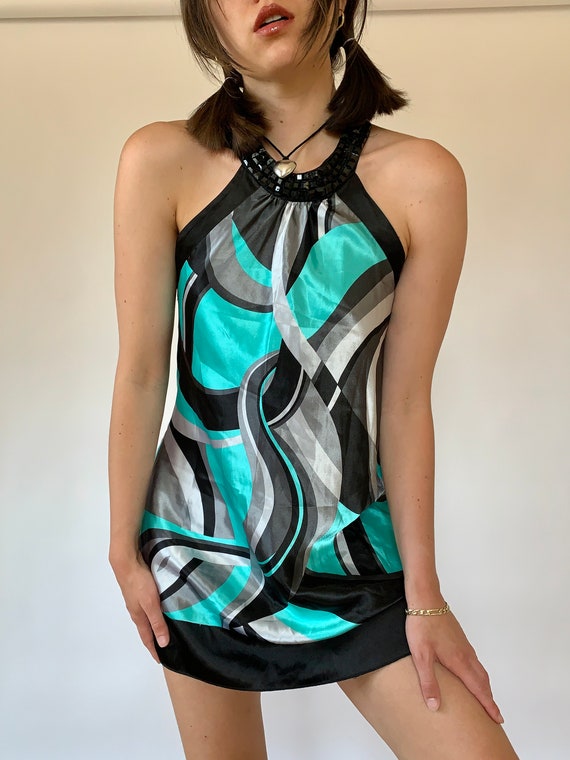 y2k satin dress - Gem