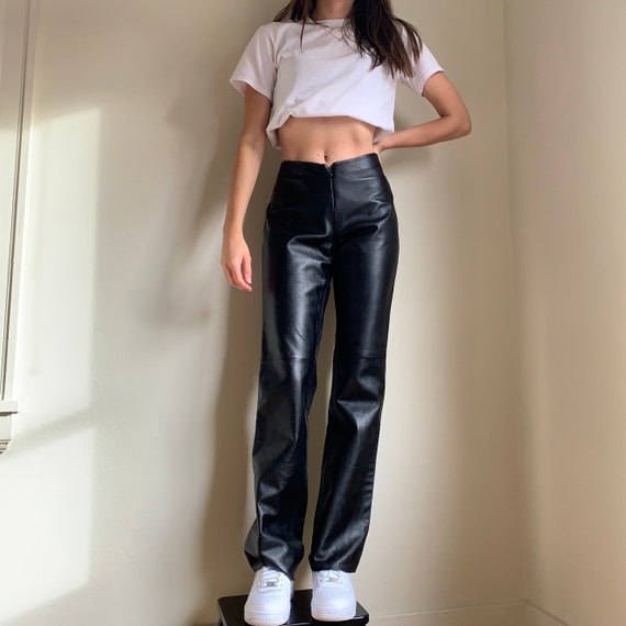 Vintage 1990s Genuine Leather Pants