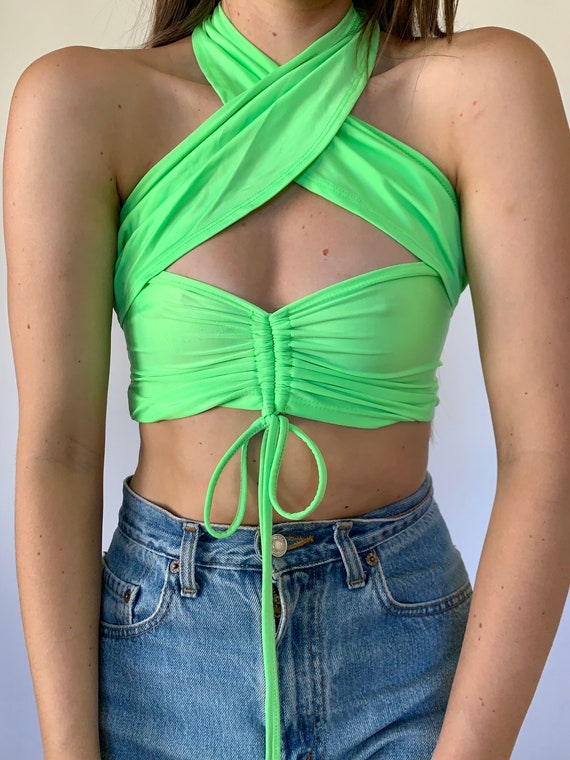 Vintage Neon Splattered Wrap