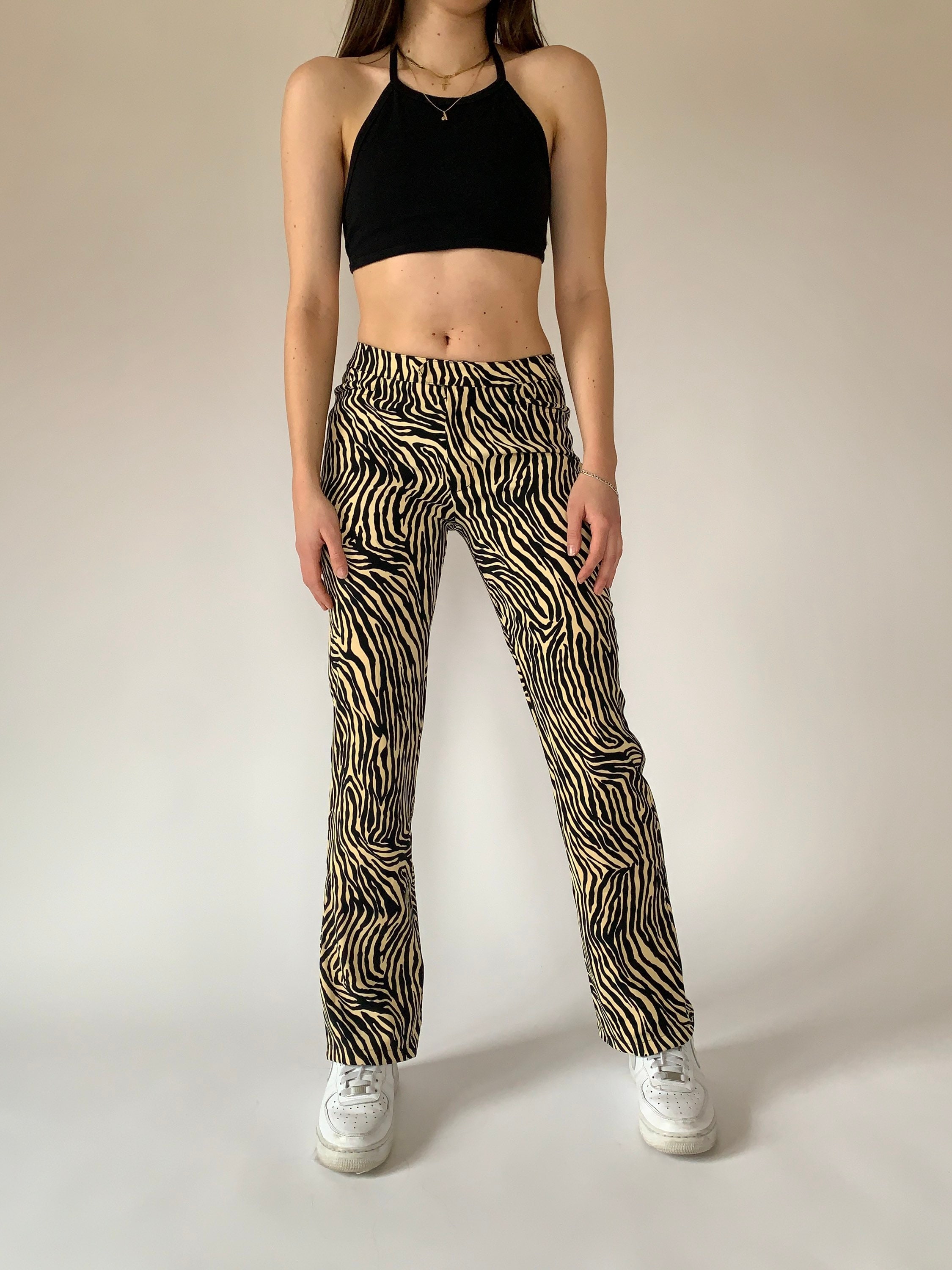 Vintage 1990s Betsey Johnson Zebra 
