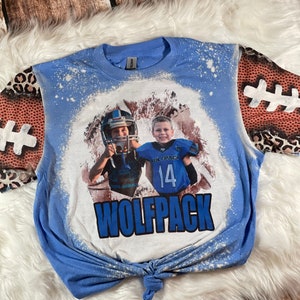 Custom Photo Football Shirt, Football Shirt, Football Sleeves, Sports Shirt, Football Spirit Wear, Photo Shirt, Personalized Photo Shirt