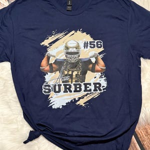 Custom Photo Football Shirt, Football Shirt, Football Sleeves, Sports Shirt, Football Spirit Wear, Photo Shirt, Personalized Photo Shirt
