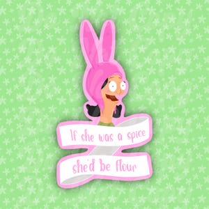 CLEARANCE Bob&#39;s Burgers Louise Quote Sticker