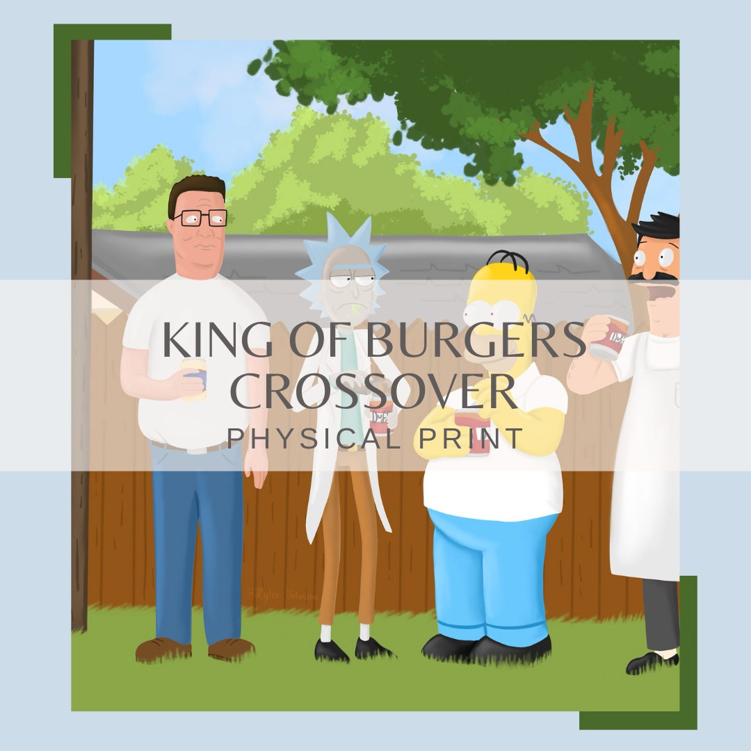 Peter Randy Z Bob's Burgers and King of the Hill Crossover Druck Nicht Randy, Peter ...