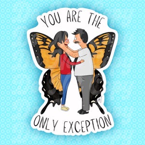 Bob&#39;s Burgers inspirierte Linda und Bob Aufkleber