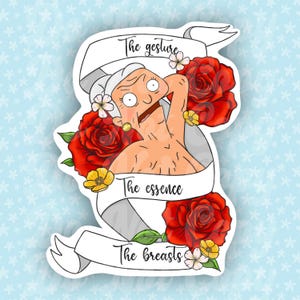 Bob’s Burgers Naked Edith Sticker **UPDATED**