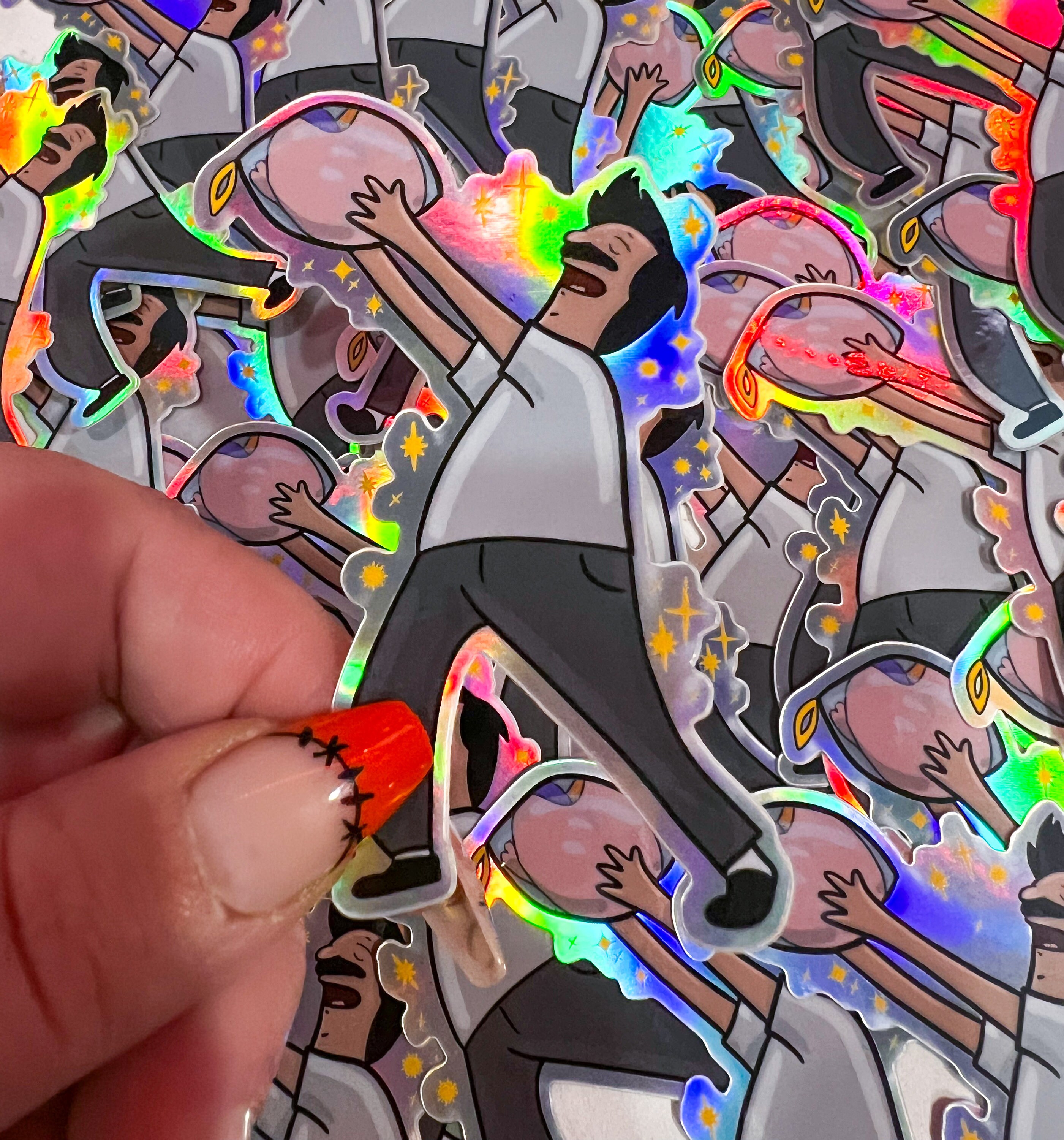 You are the one! Bob’s Burgers Bob Belcher Thanksgiving Sticker