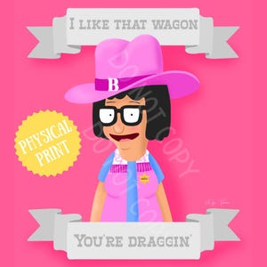Bob&#39;s Burgers Inspired- Western Tina