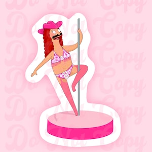 Bob’s Burgers Inspired Bobby Roan Sticker
