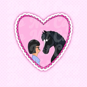 Bob’s Burgers Inspired Tina and Jericho Sticker