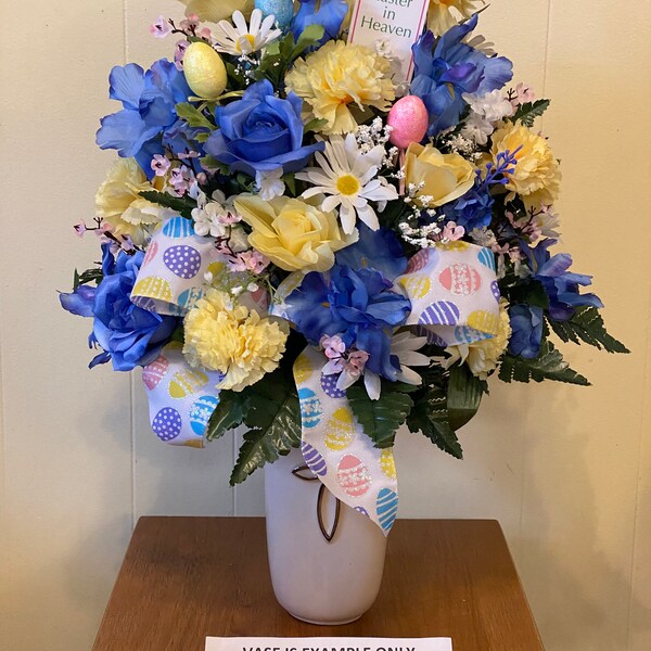 Easter Grave Flowers Etsy