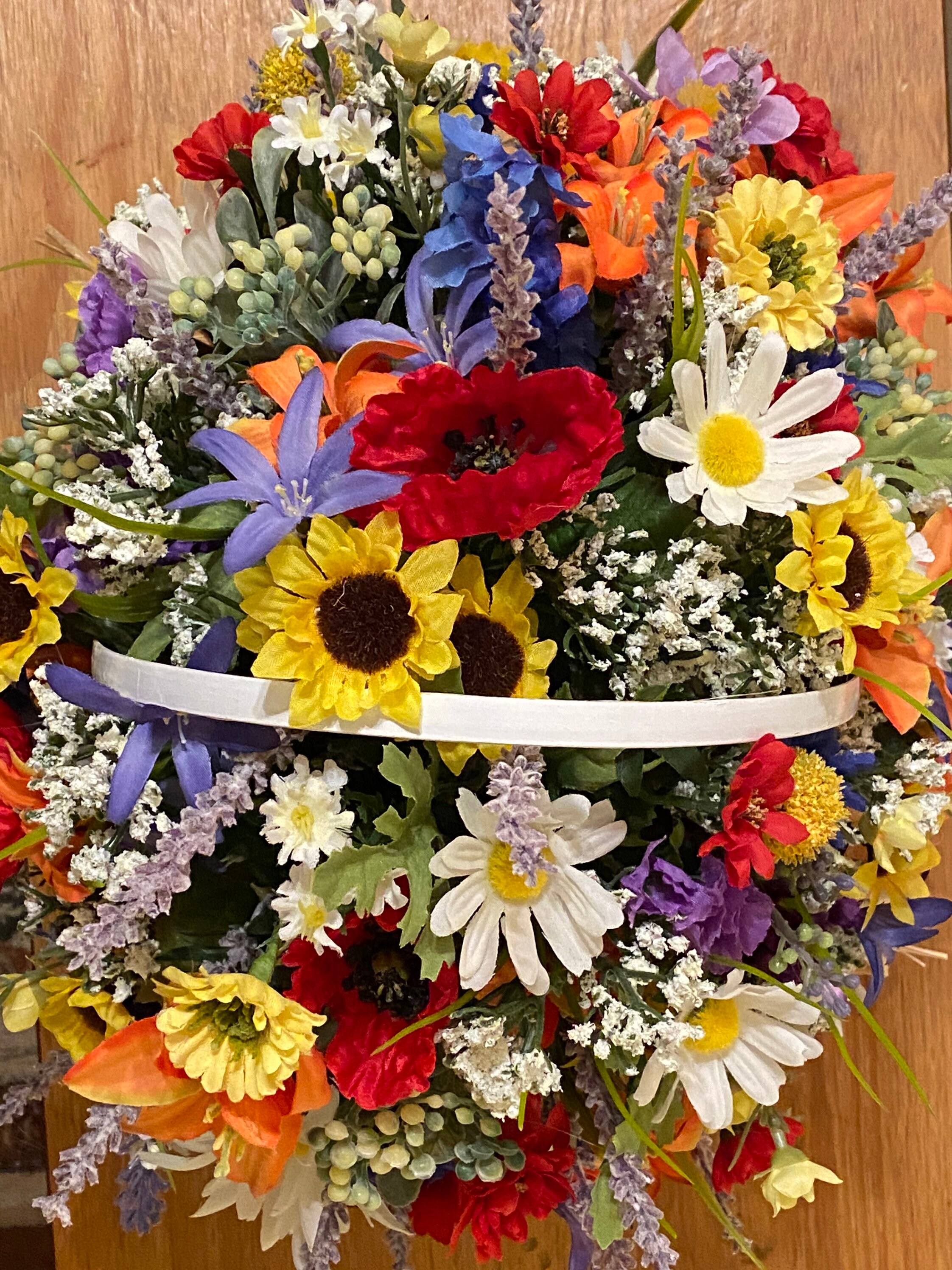 Basket Full of Posies Etsy