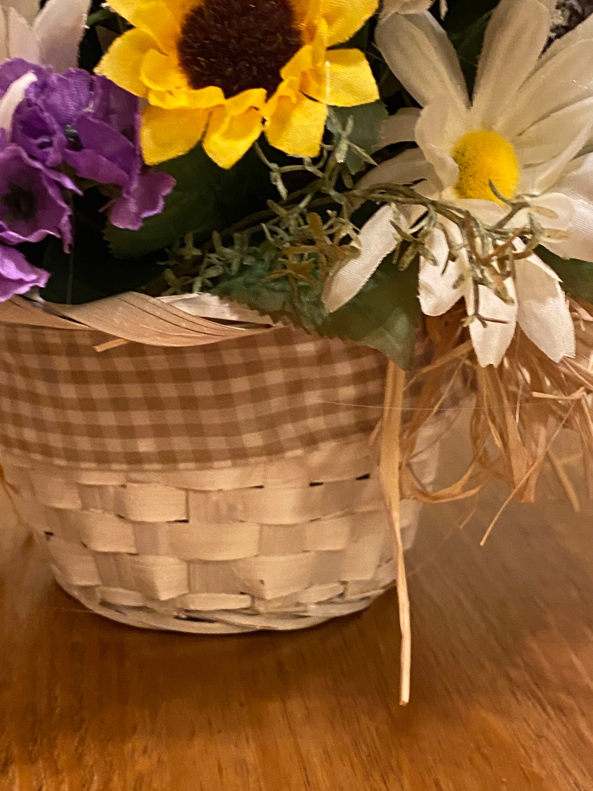 Basket Full of Posies Etsy