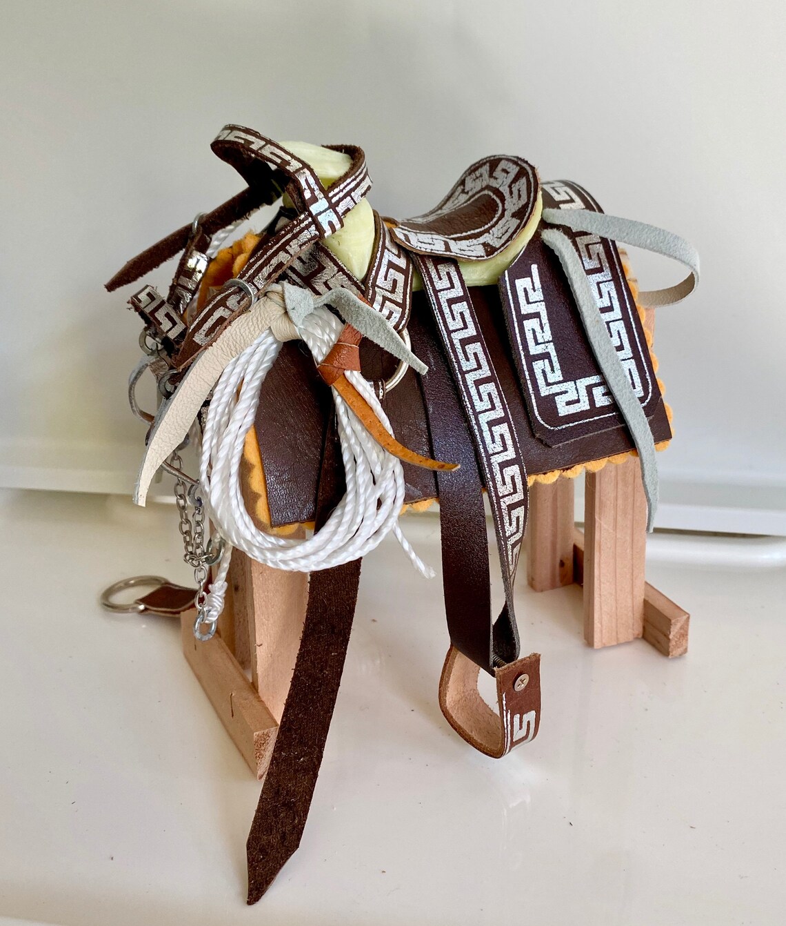 Miniature Saddle Etsy