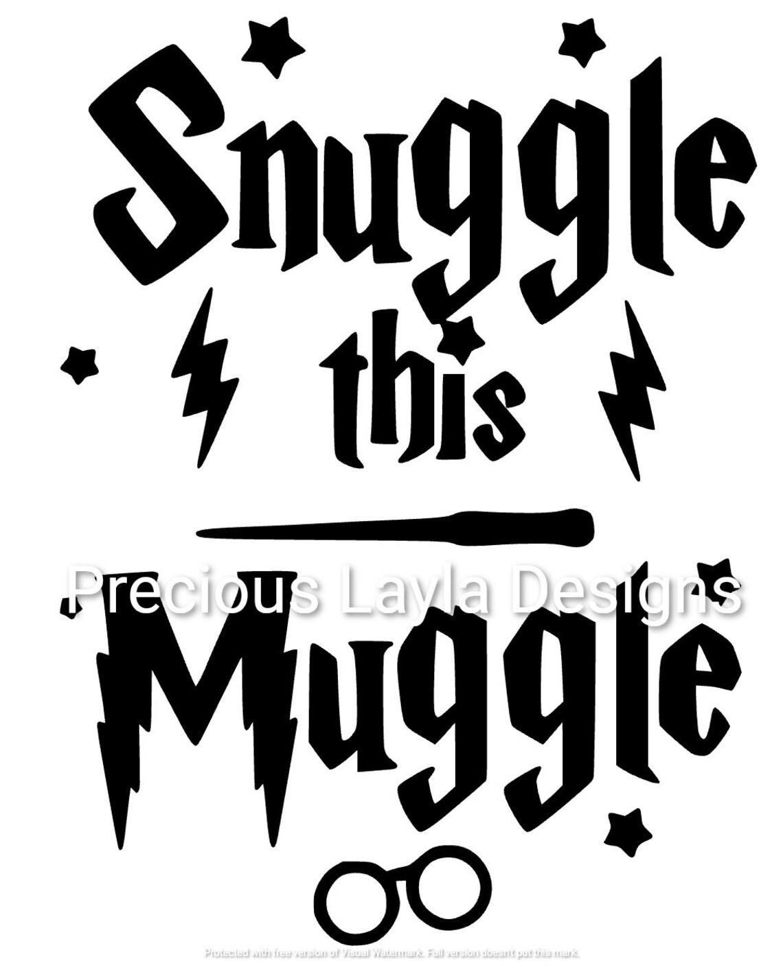 Snuggle this muggle Harry Potter themed INSTANT DOWNLOAD svg | Etsy