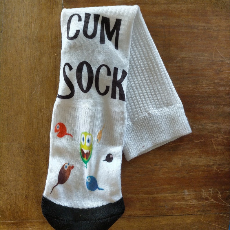 Cum Sock Novelty Funny Gift for Men Novelty R18 Sock Sock Etsy