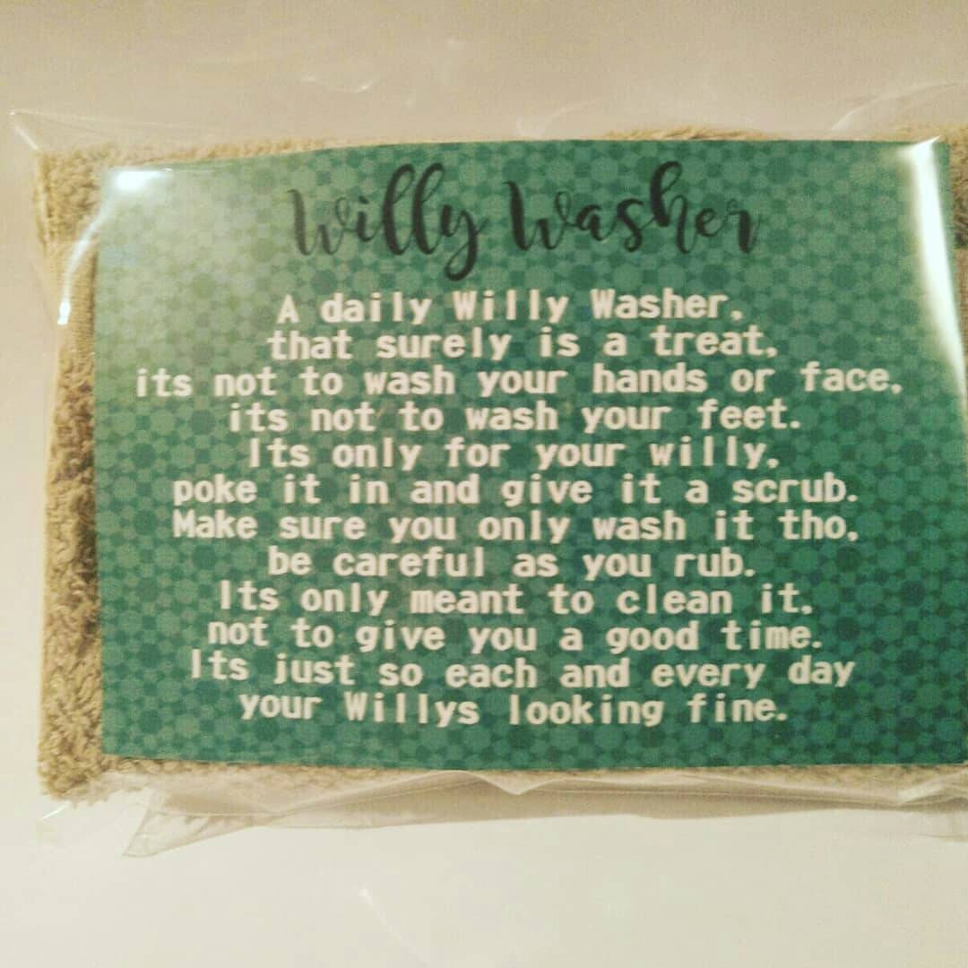 Willy Washer Funny Joke Soap With Willy Washer Poem Etsy Australia