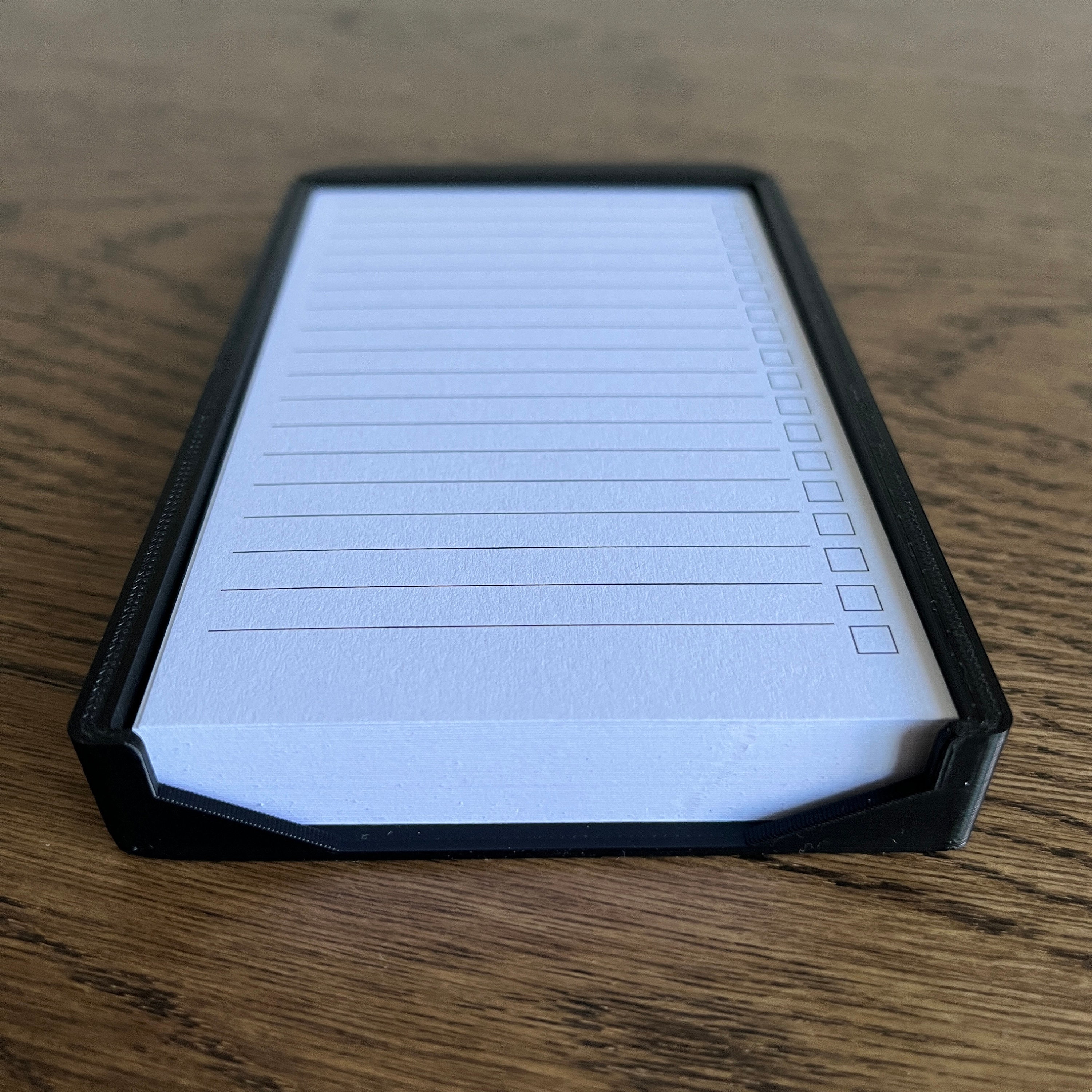 3D Printed Analog Note Pad Index Cards Holder 3x5 Starter Kit Includes