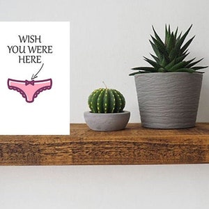 Wish You Were Here Greeting Card