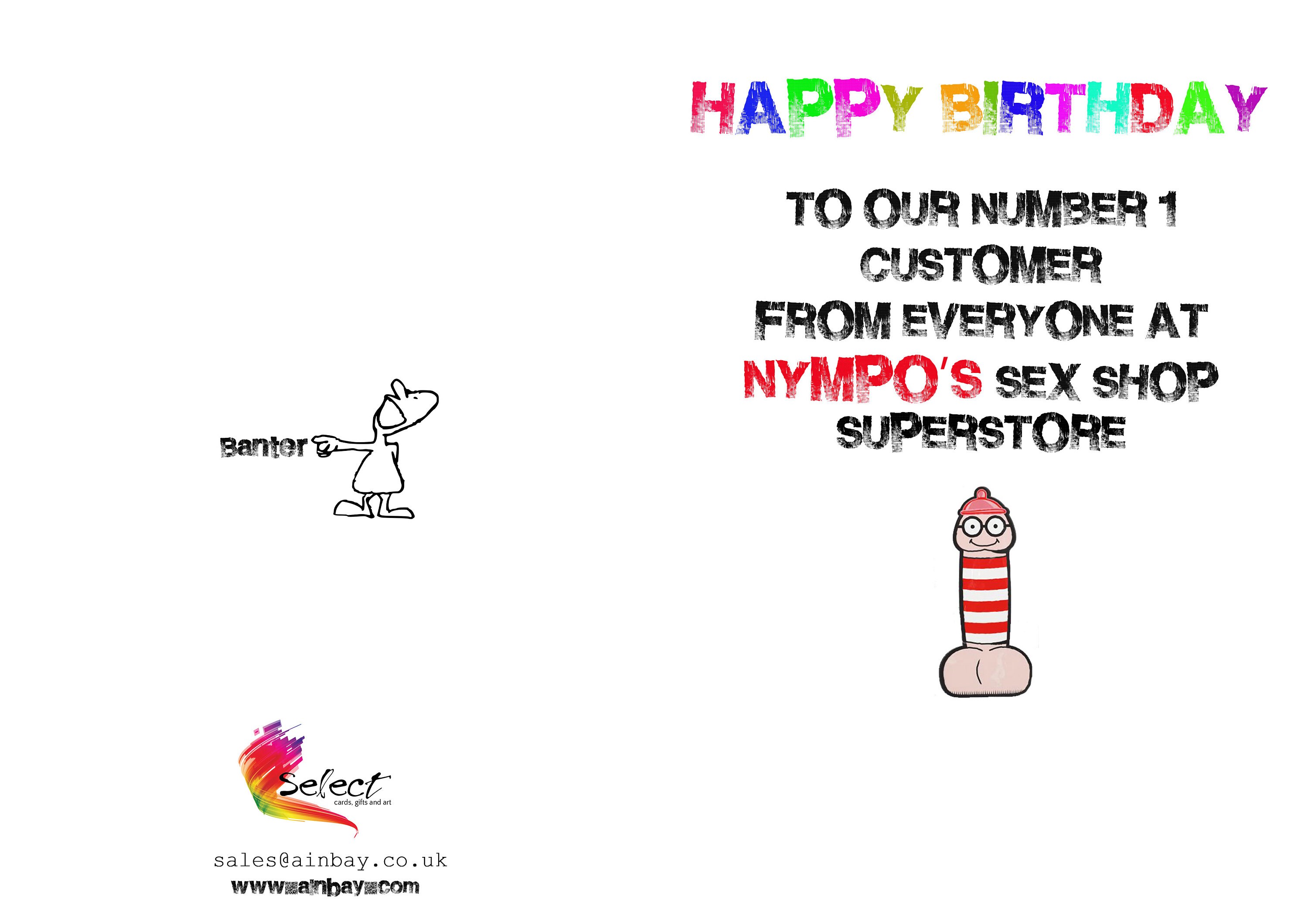 Happy Birthday to Our Number 1 Customer Greeting Card - Etsy