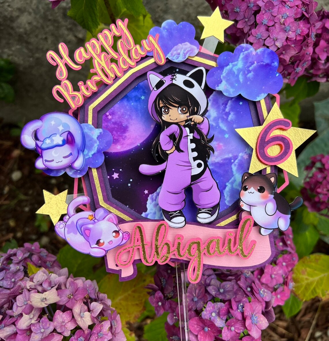 Aphmau Cake Topper - Etsy