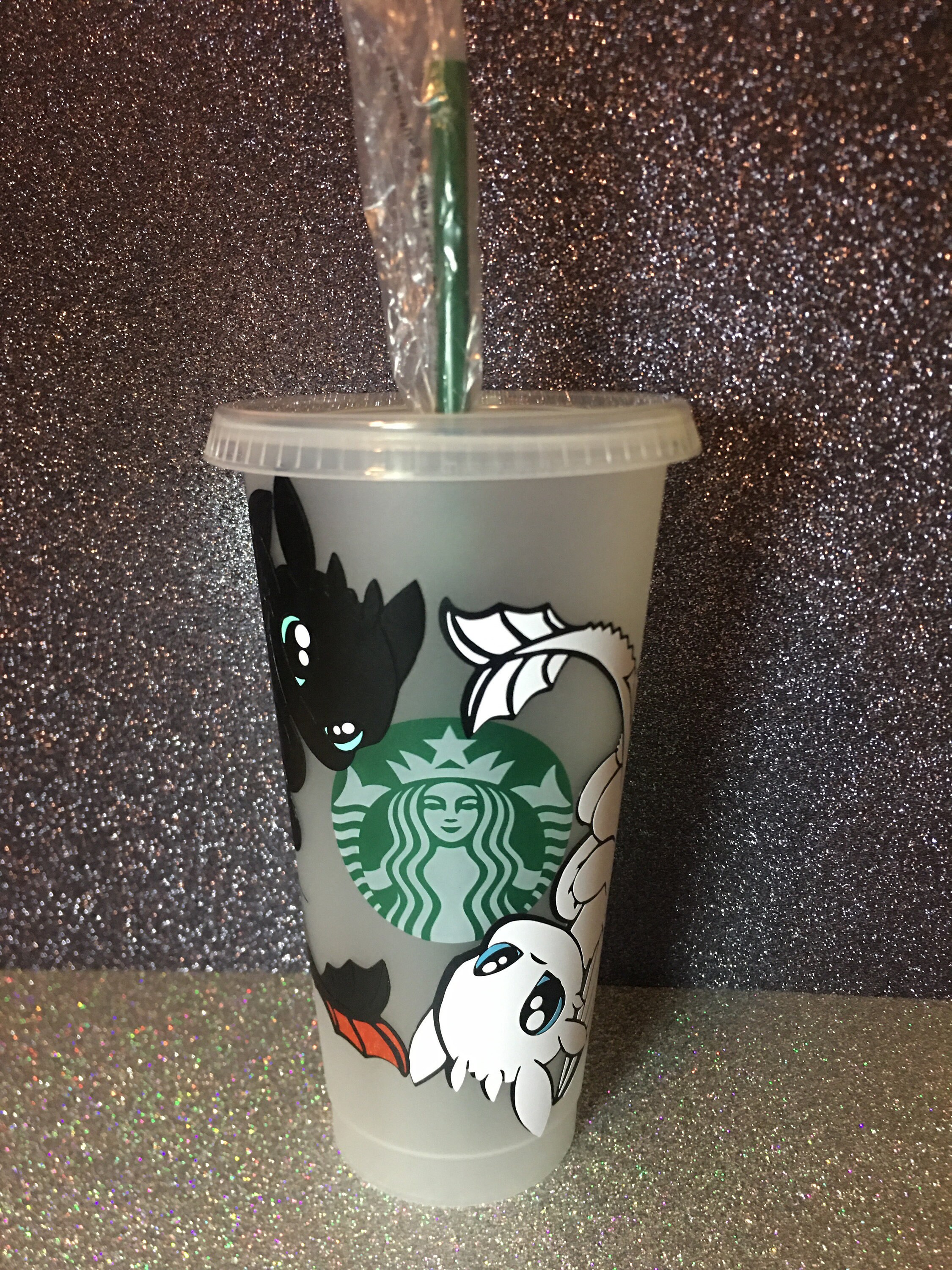 How to train a dragon Starbucks cold cup | Etsy