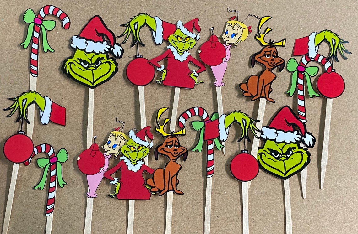 Grinch Birthday Banner - Etsy