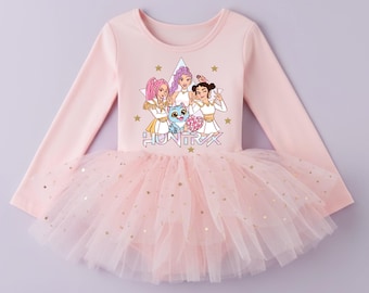 Kpop birthday girl, dress : tutu leotard