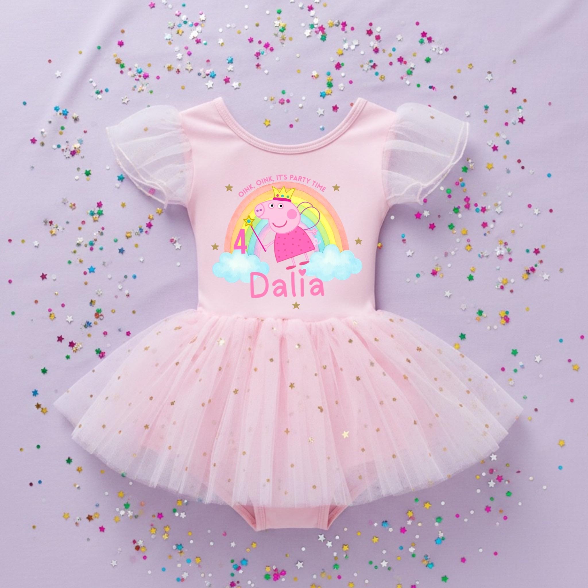 peppa pig birthday dress tutu pig pig Do not iron sequins. color: Greens Vintage Cache prom dress Color:Dark Teal