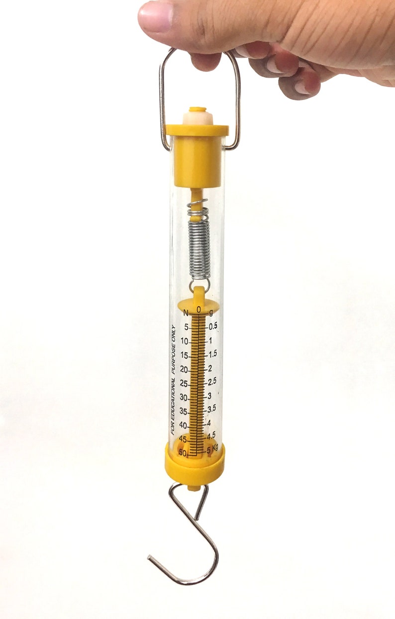Sciencent 6 Piece Hanging Spring Scale Set Spring Balance Set Etsy