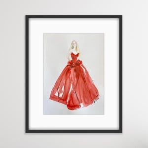Opere d'arte di moda originali, quadri di moda dipinti a mano, dipinti ad acquerello, illustrazioni di moda, moda ad acquerello, decorazioni per la casa alla moda