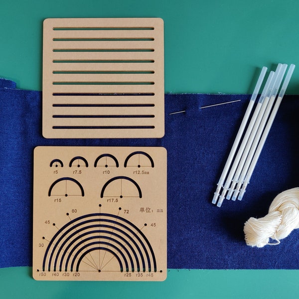 Sashiko Anfänger Kit Japanisches Sticken Start Kit