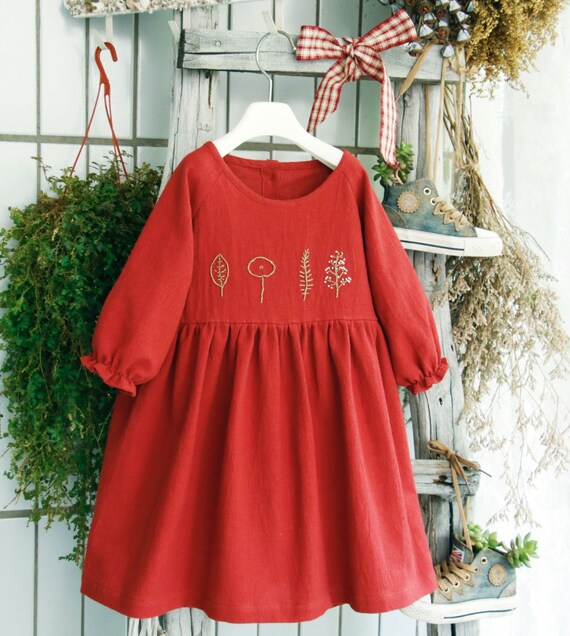 baby girl embroidered dress